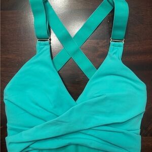 Buffbunny Candy Wrap Sports Bra, size XS, color Mint, NWOT